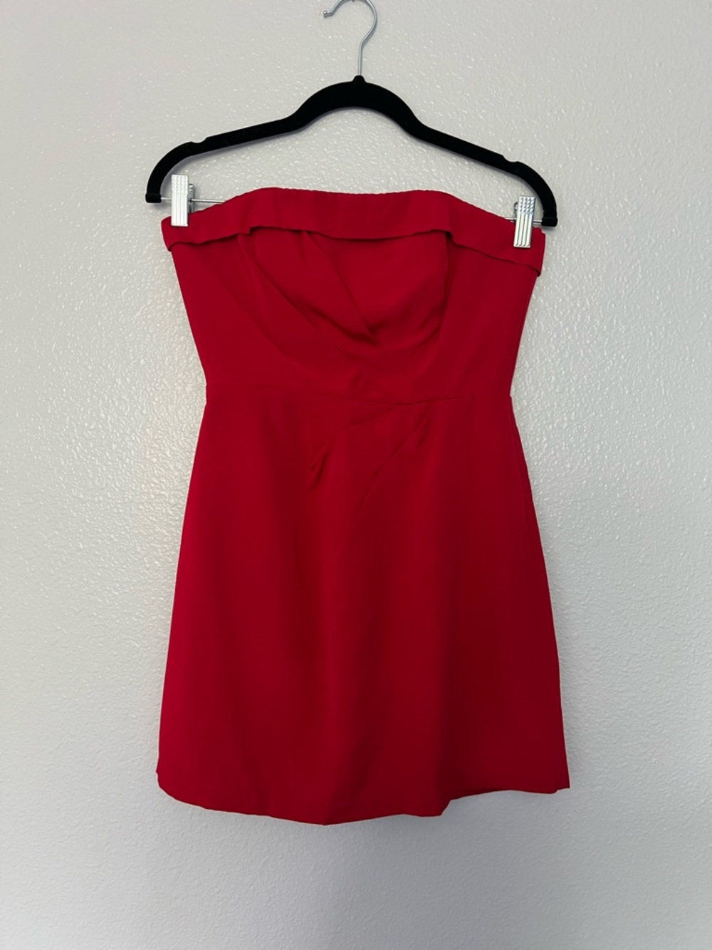 Forever 21 Strapless Red Mini Dress